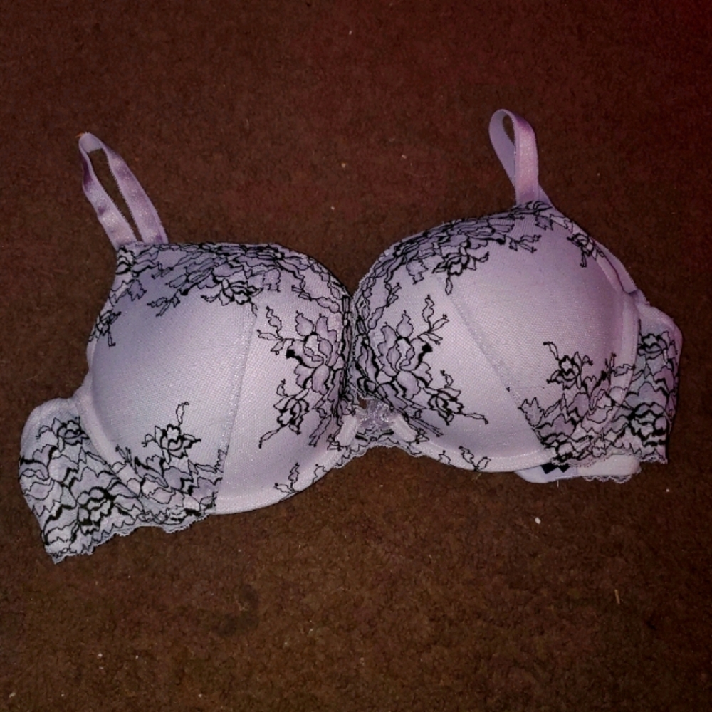 Push up plunge bra